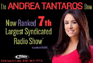 One of the web banners Eric designed was for Fox News contributor Andrea Tantaros.